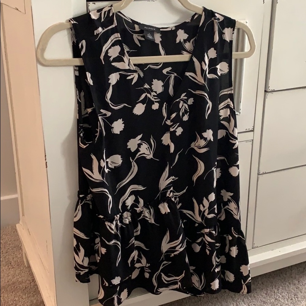 Halogen peplum blouse